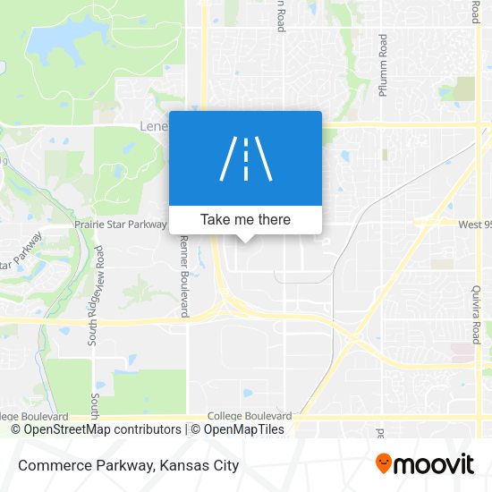 Commerce Parkway map