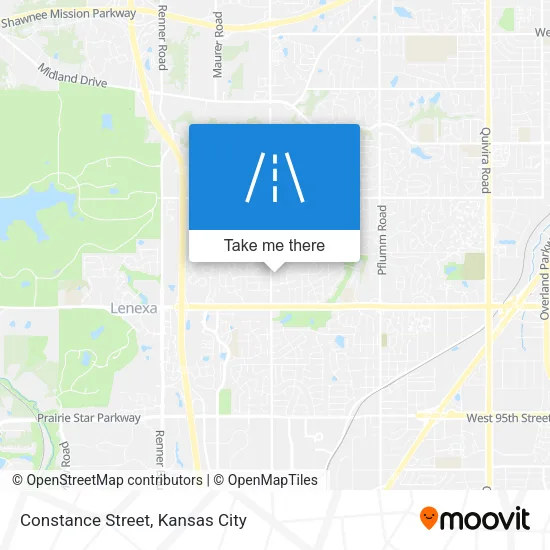 Constance Street map