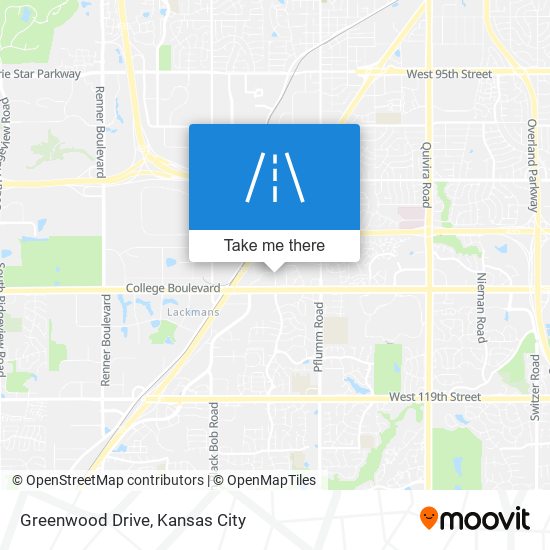 Greenwood Drive map