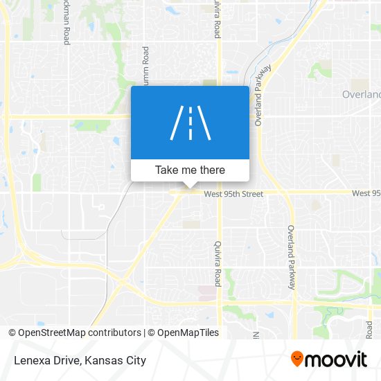 Lenexa Drive map