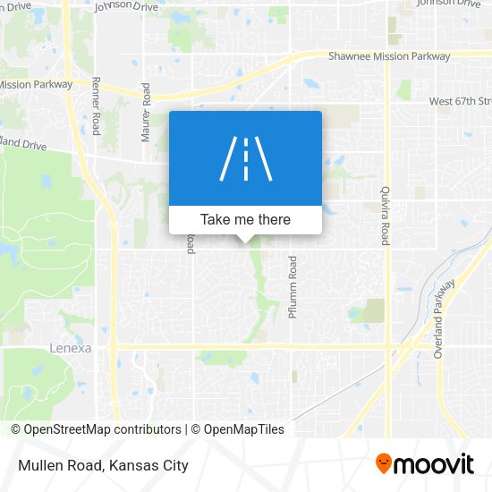 Mullen Road map