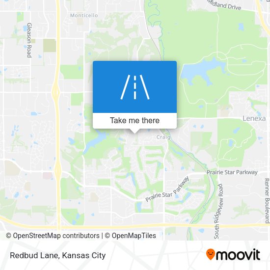 Mapa de Redbud Lane