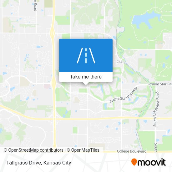 Mapa de Tallgrass Drive