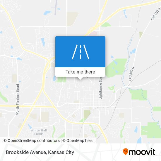 Brookside Avenue map