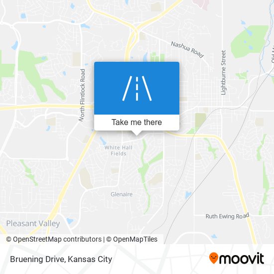 Bruening Drive map