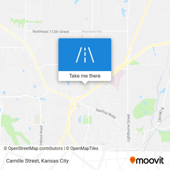 Mapa de Camille Street