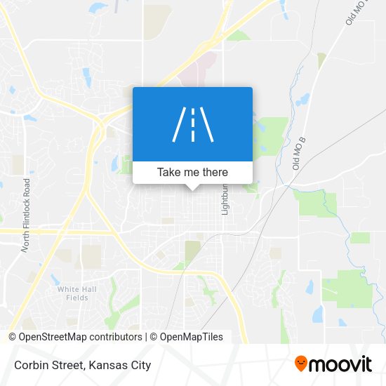 Mapa de Corbin Street