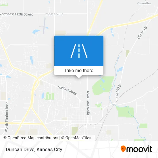 Duncan Drive map