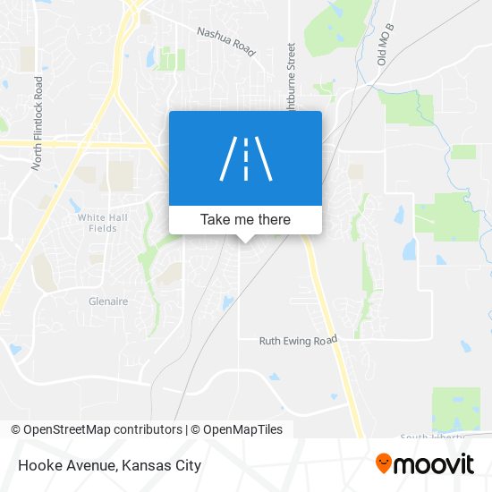 Hooke Avenue map