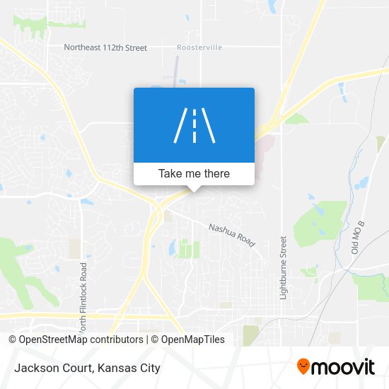 Mapa de Jackson Court