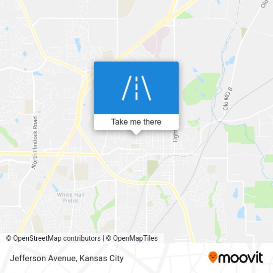 Mapa de Jefferson Avenue