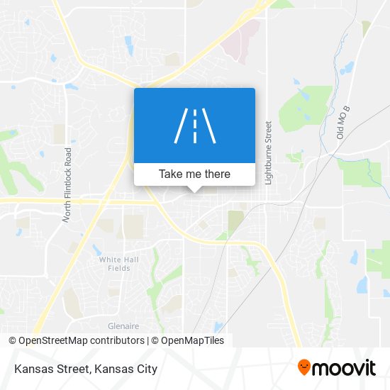 Kansas Street map