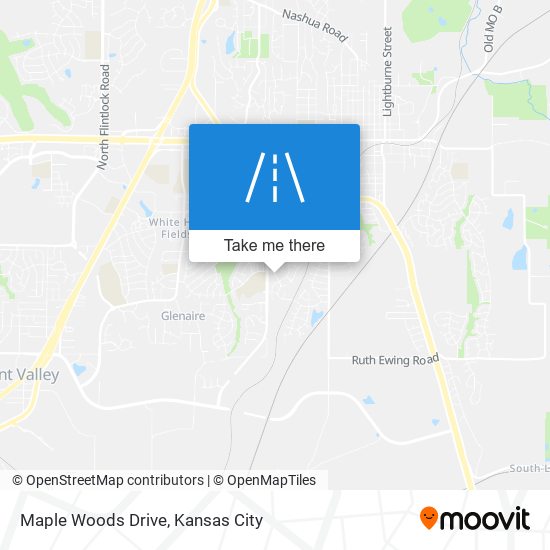 Maple Woods Drive map