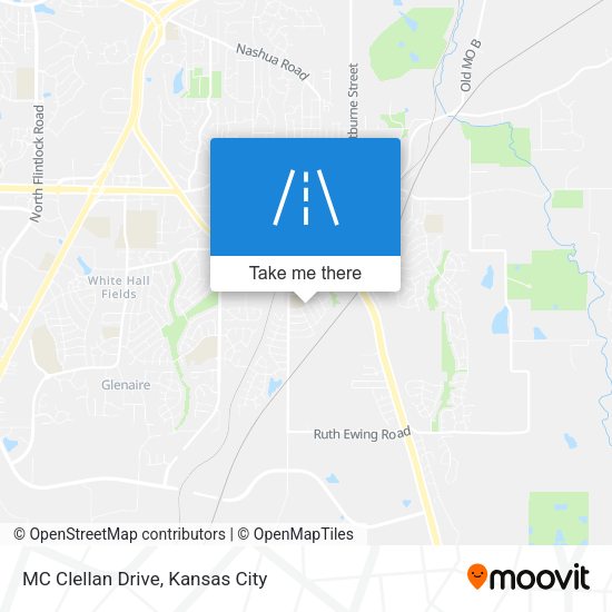 Mapa de MC Clellan Drive