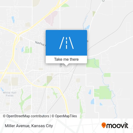 Mapa de Miller Avenue