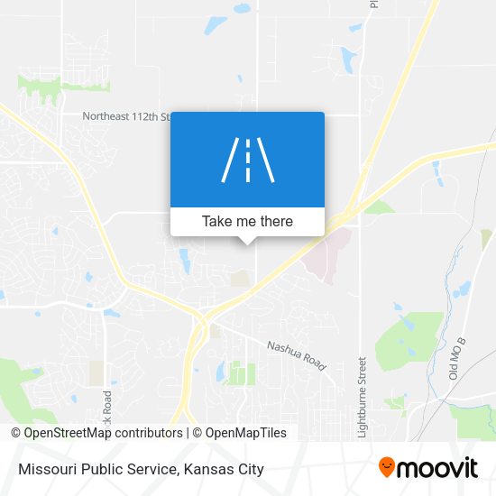 Missouri Public Service map
