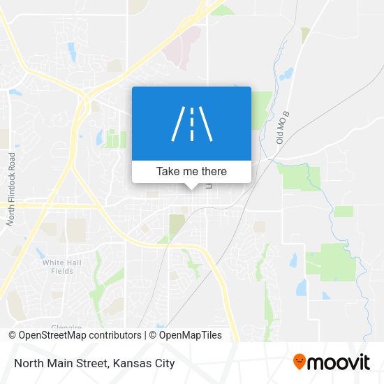 Mapa de North Main Street