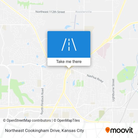 Mapa de Northeast Cookingham Drive