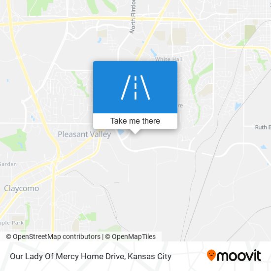 Our Lady Of Mercy Home Drive map