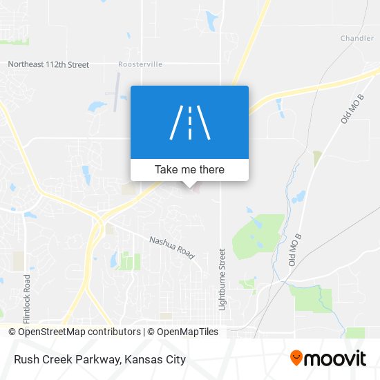 Rush Creek Parkway map