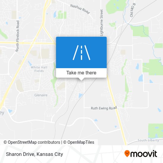 Mapa de Sharon Drive