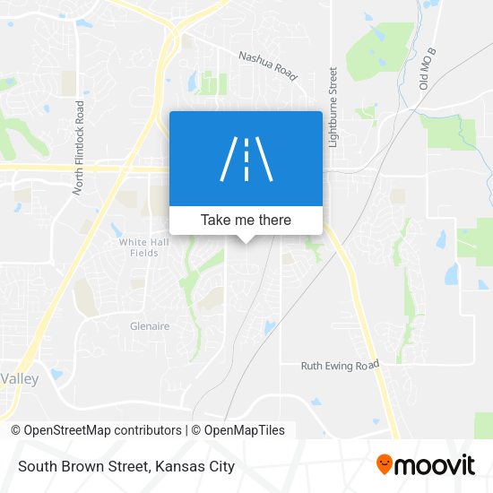 Mapa de South Brown Street