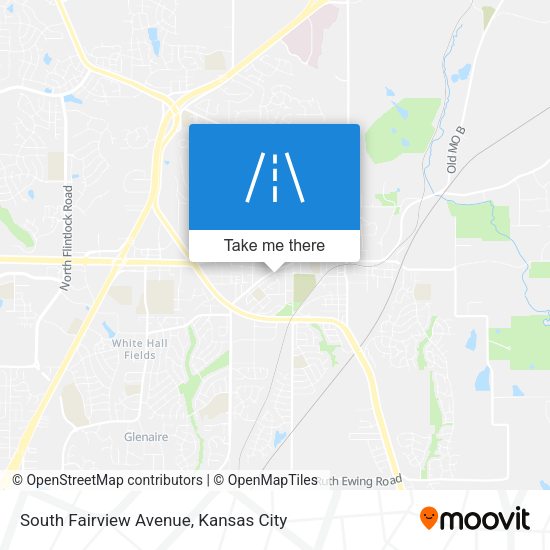 South Fairview Avenue map