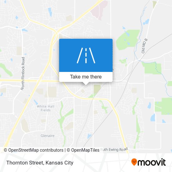 Thornton Street map