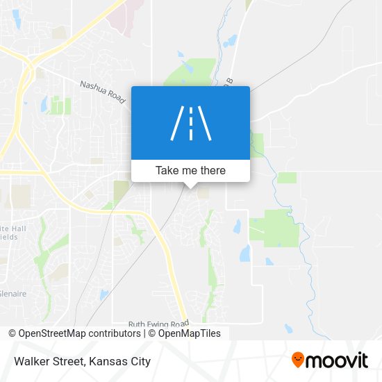 Mapa de Walker Street