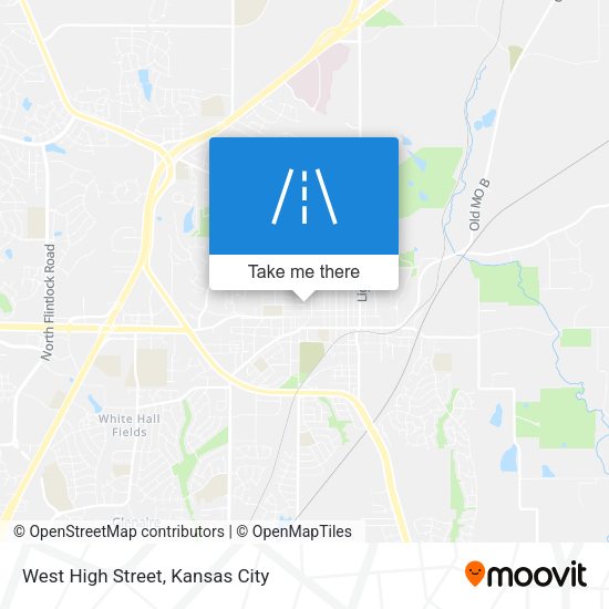 West High Street map