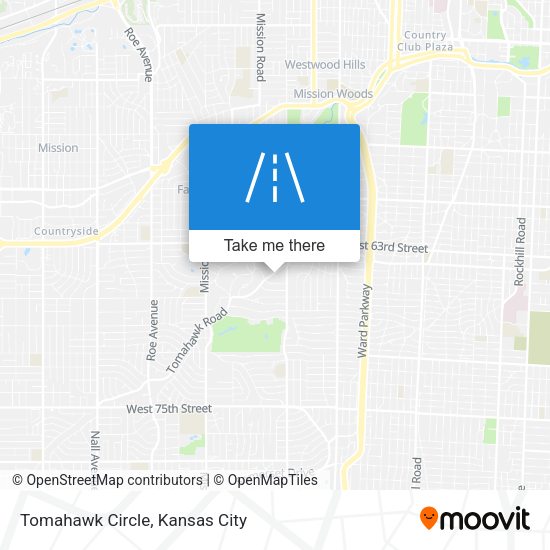 Tomahawk Circle map