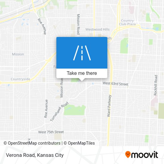 Mapa de Verona Road