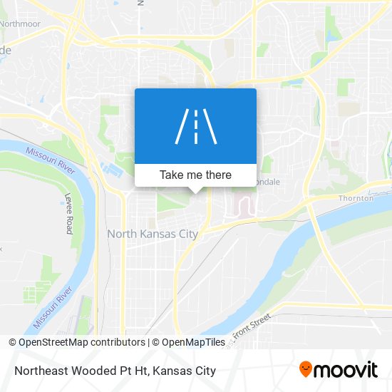 Northeast Wooded Pt Ht map