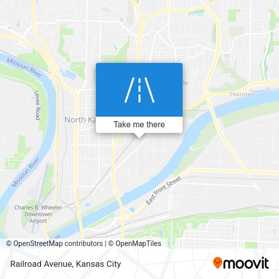 Railroad Avenue map