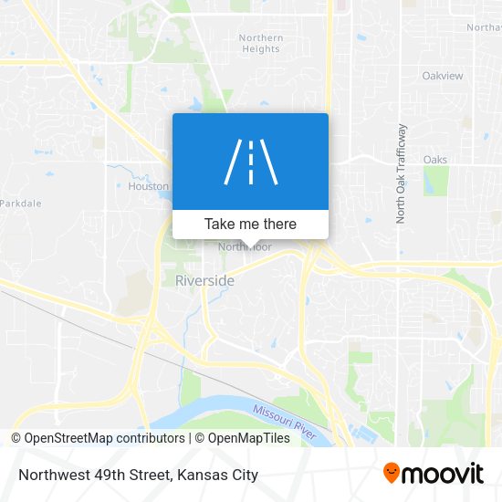 Northwest 49th Street map