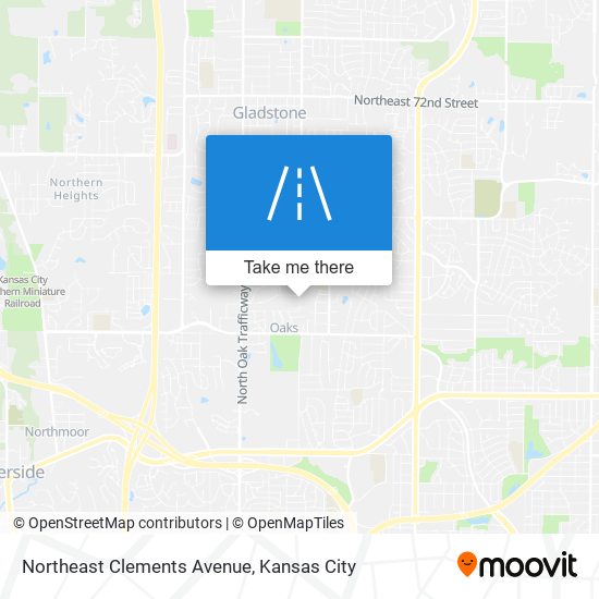 Mapa de Northeast Clements Avenue