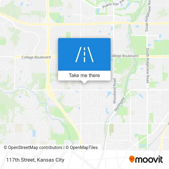 117th Street map