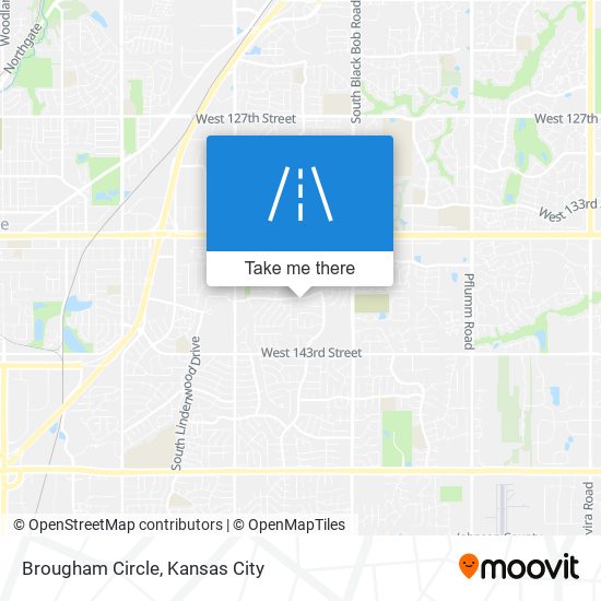 Brougham Circle map