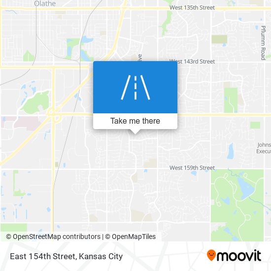 East 154th Street map