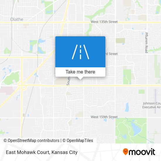 Mapa de East Mohawk Court