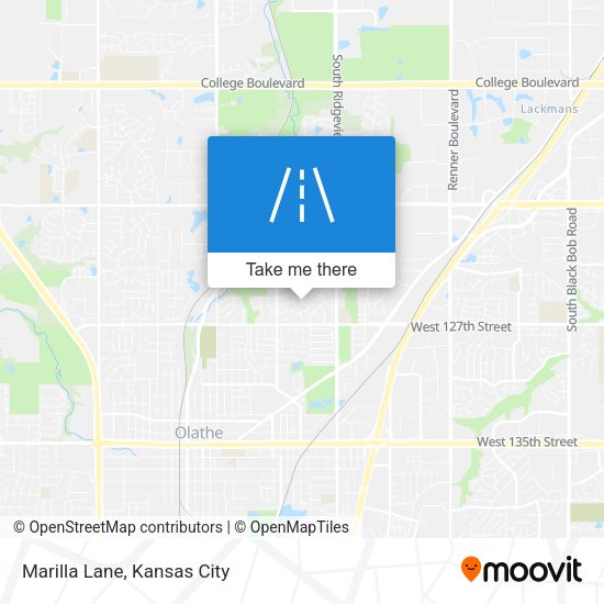 Mapa de Marilla Lane