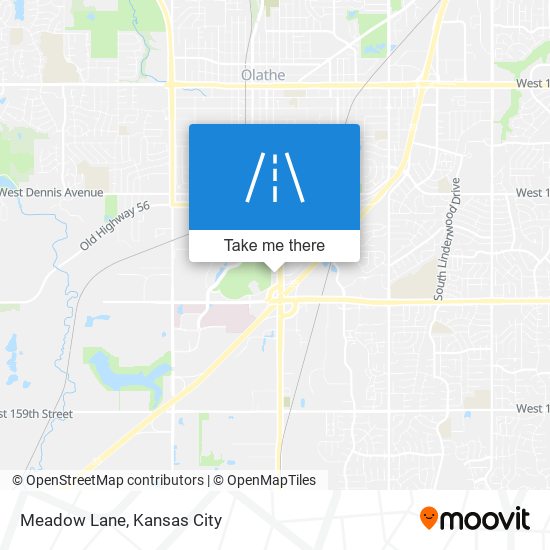 Meadow Lane map