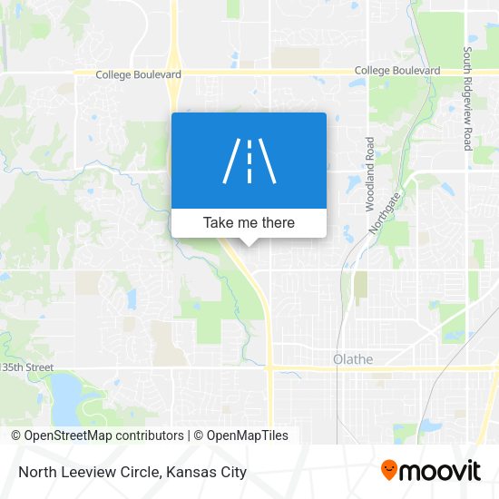 North Leeview Circle map
