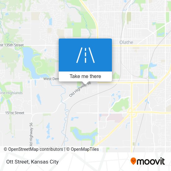 Mapa de Ott Street