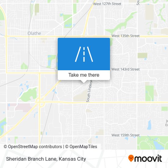 Mapa de Sheridan Branch Lane