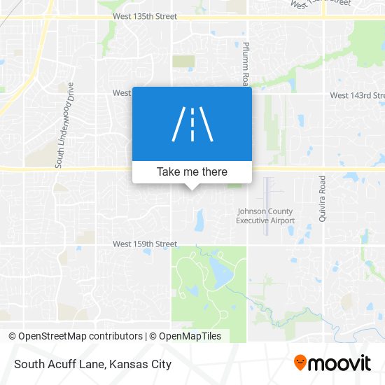 Mapa de South Acuff Lane