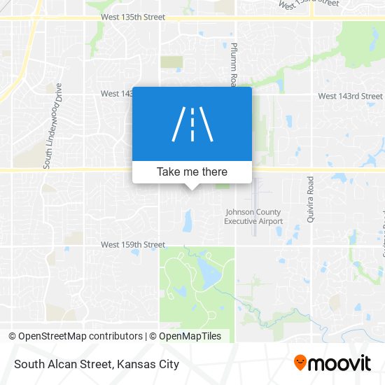 South Alcan Street map