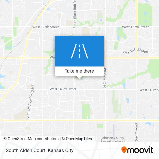 South Alden Court map