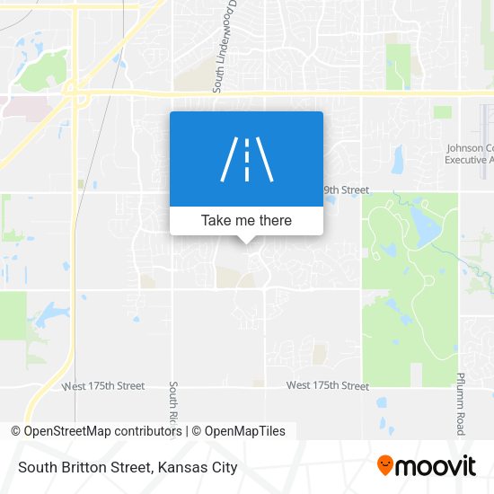 South Britton Street map