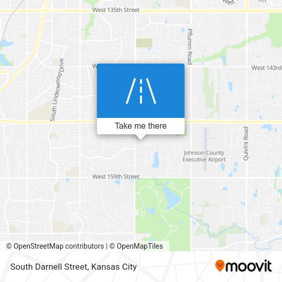 Mapa de South Darnell Street
